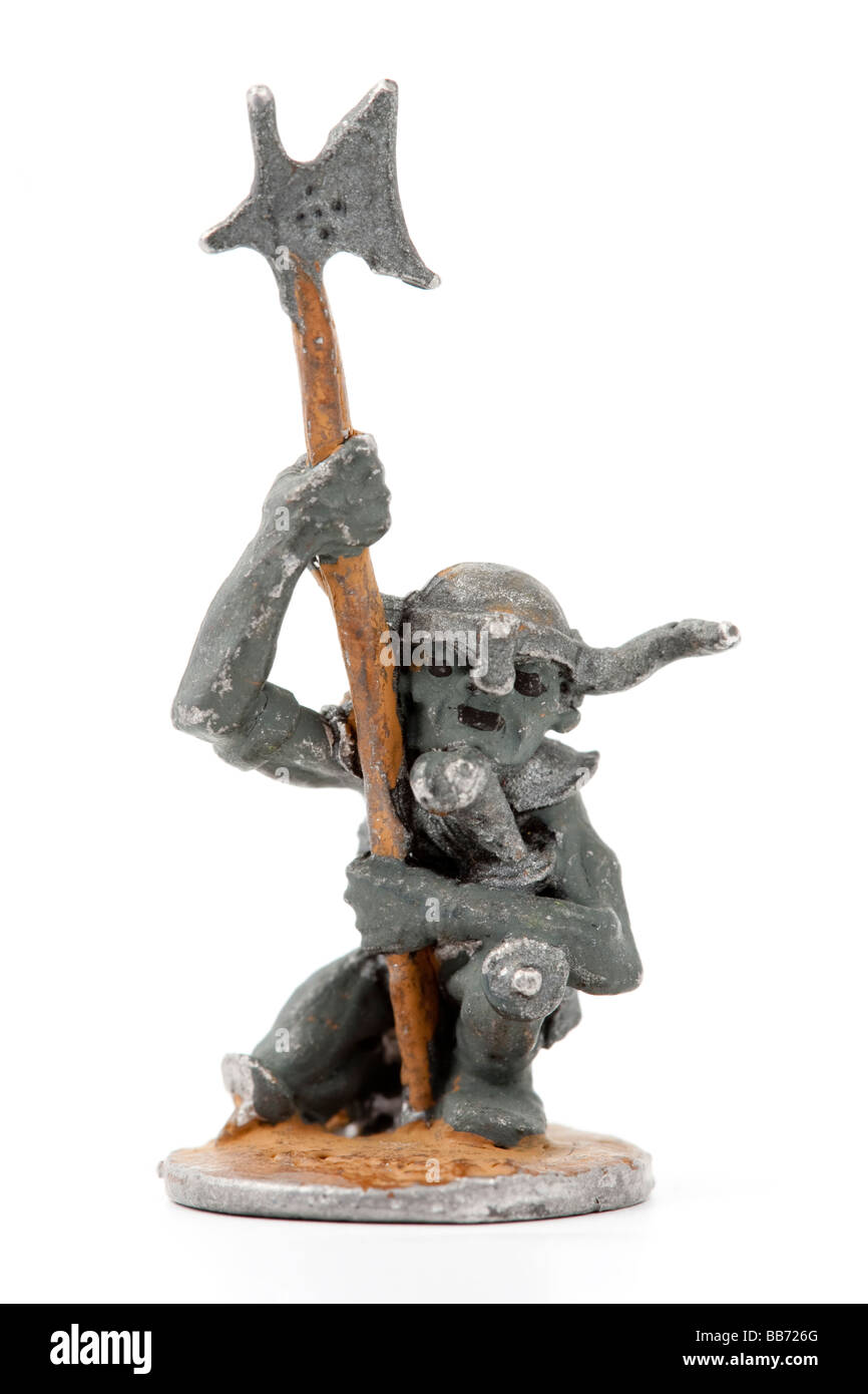Fantasy role playing game figure Stock Photo
