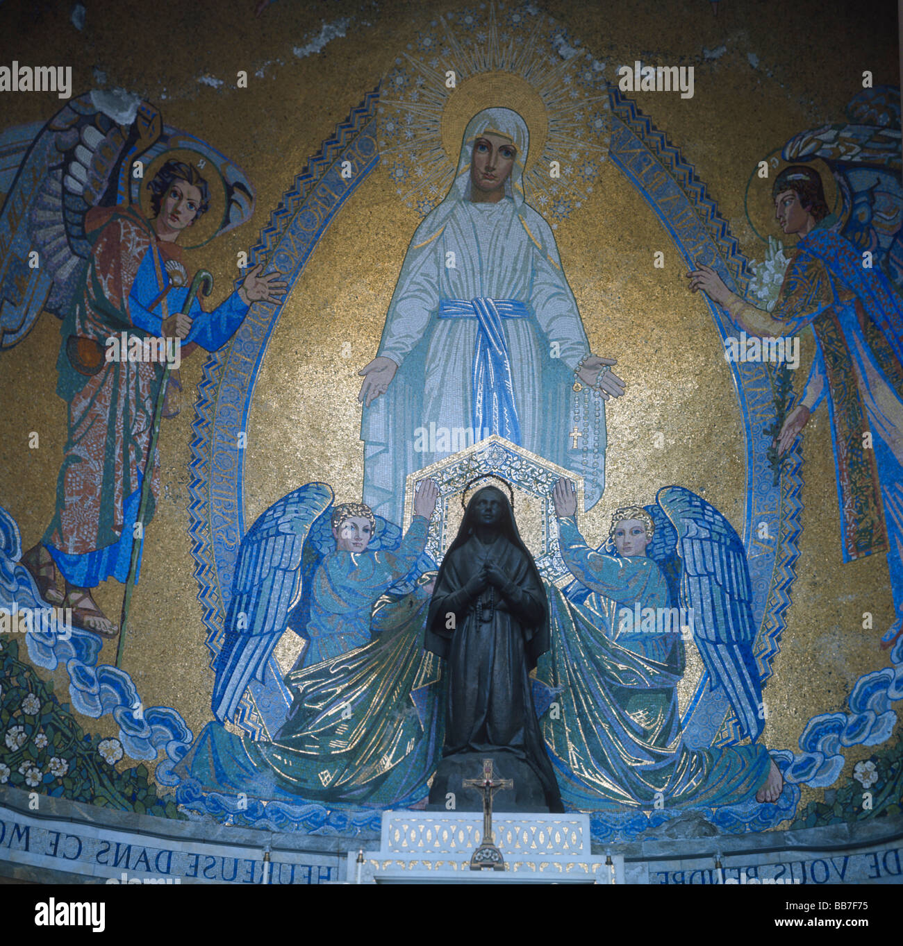 bernadette-of-lourdes-hi-res-stock-photography-and-images-alamy