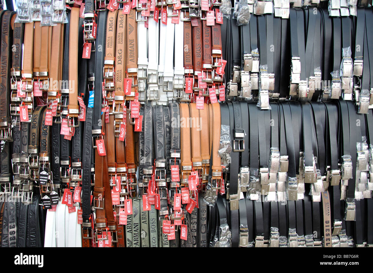 Designer belts hi res stock photography and images Alamy