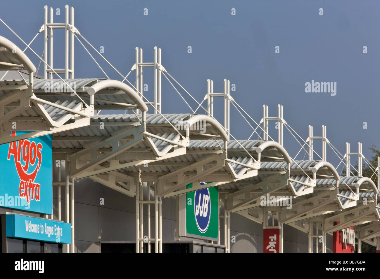 Interchange Retail Park in Bedford Stock Photo Alamy