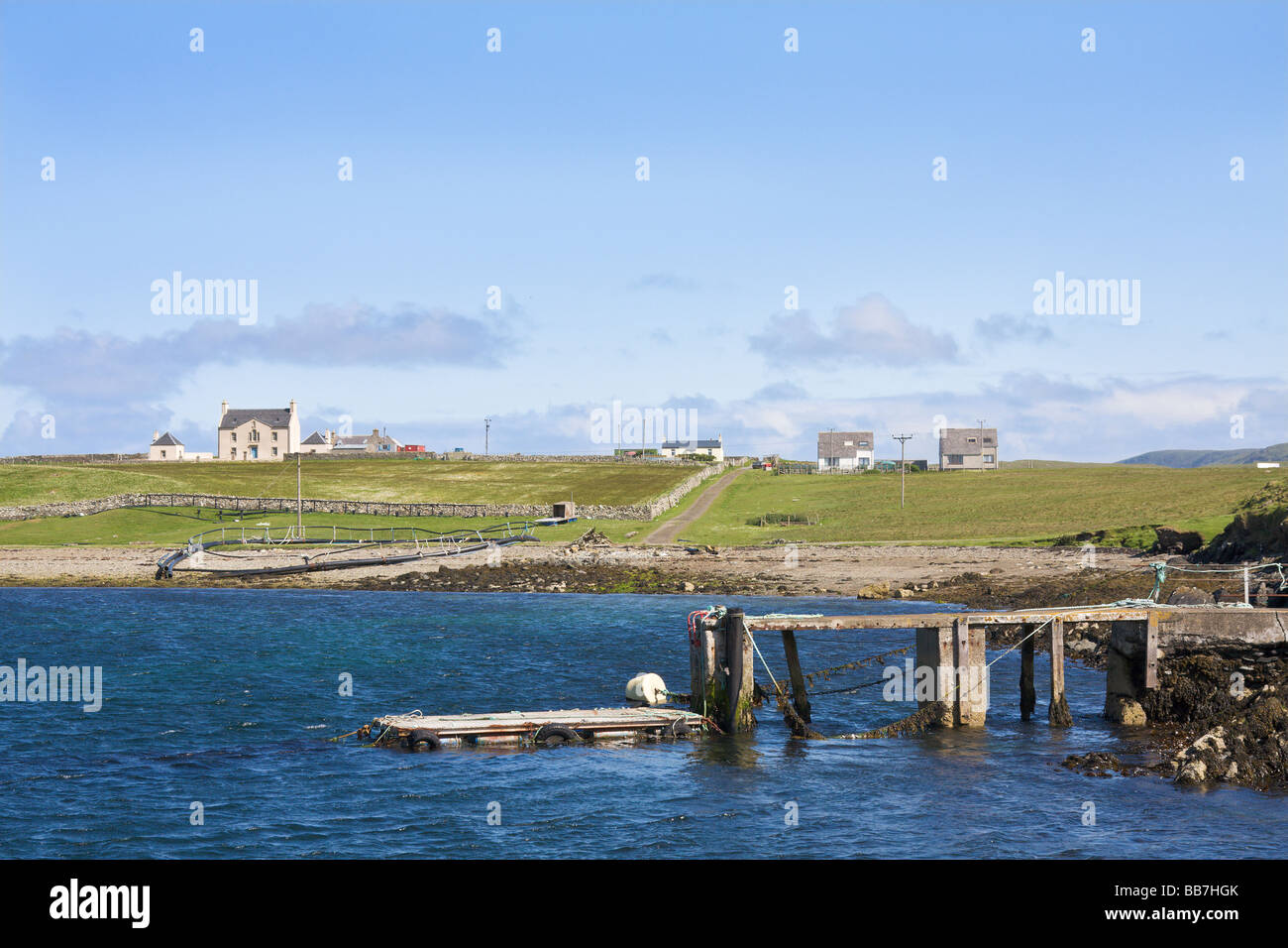 Unst houses hires stock photography and images Alamy