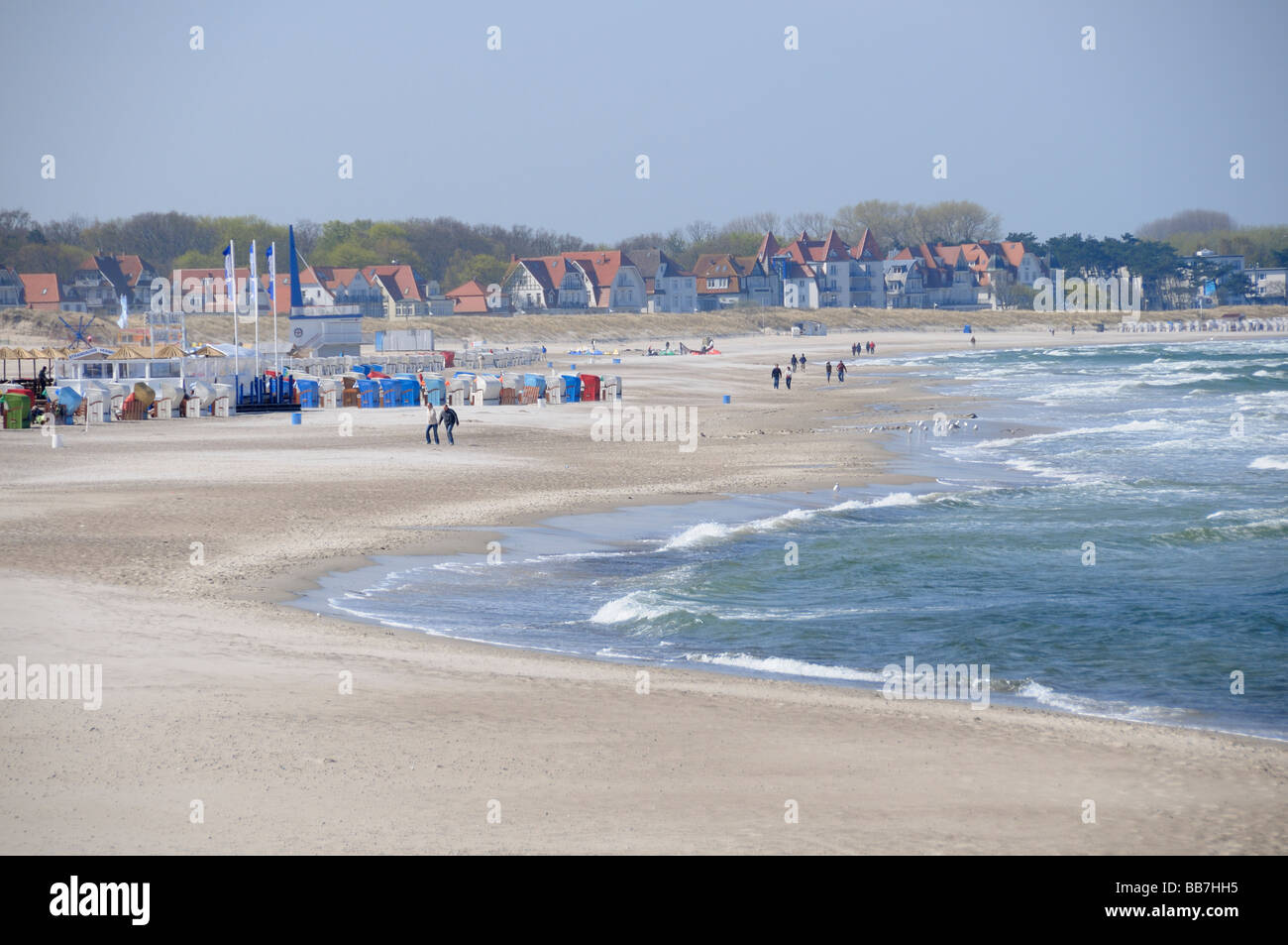 sea Resort Warnemuende Stock Photo
