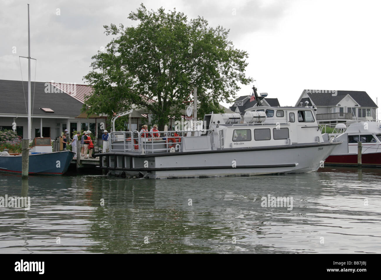 The Poplar Island Boat TERRAPIN Stock Photo Alamy