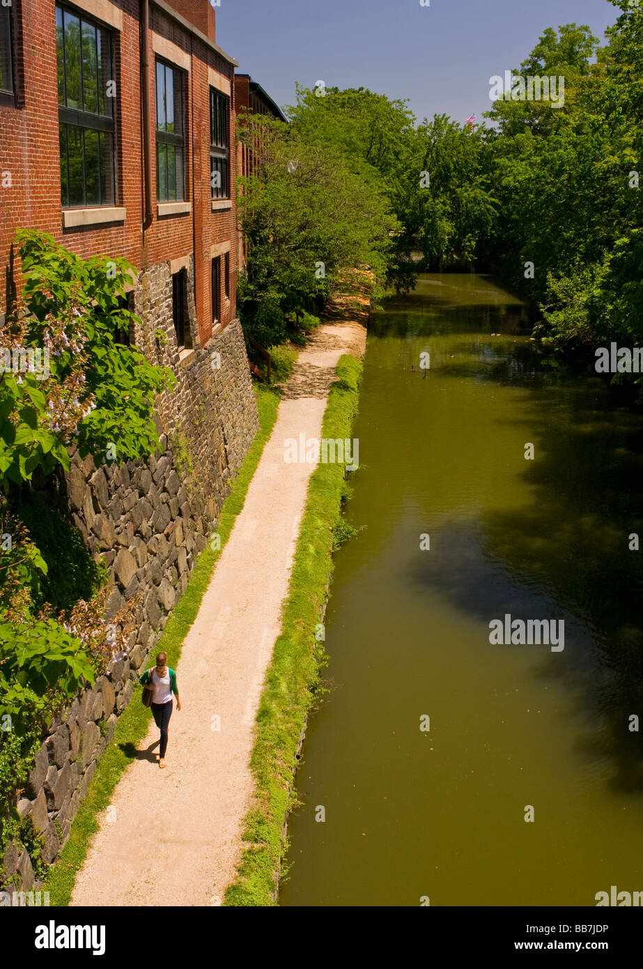 Canal walk canal walks hi-res stock photography and images - Alamy