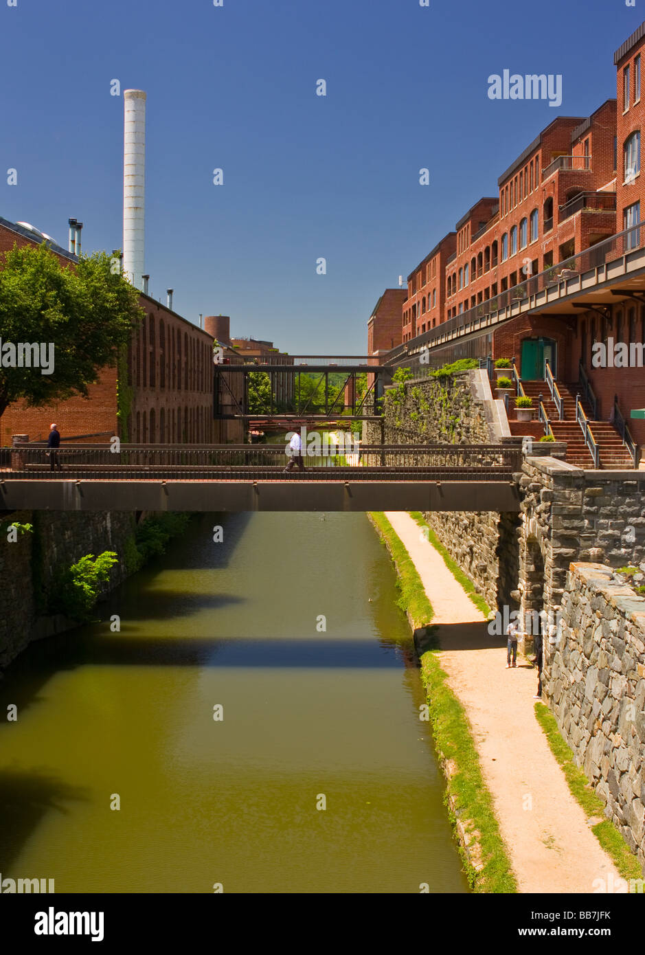 WASHINGTON DC USA C&O Canal in Stock Photo Alamy