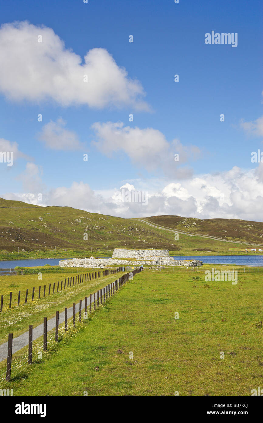 Clickimin Broch Lerwick Shetland Scotland UK Stock Photo