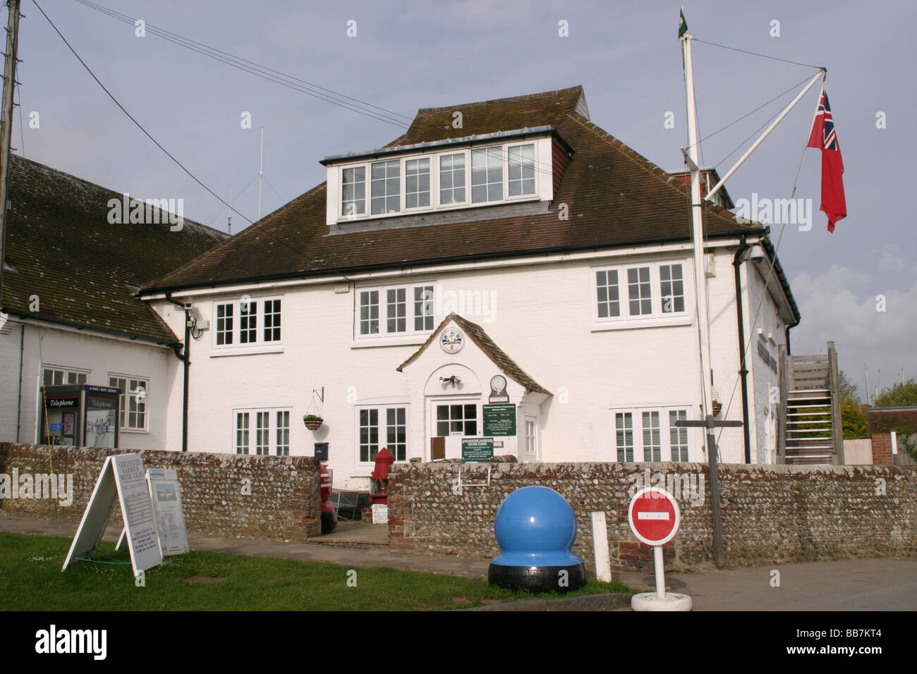 Harbour Masters Office Itchenor West Sussex UK Stock Photo