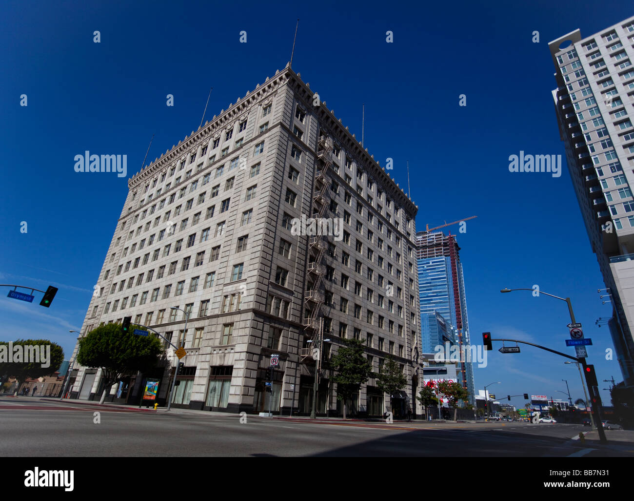 Street scene in Downtown, Los Angeles, California, USA Stock Photo - Alamy