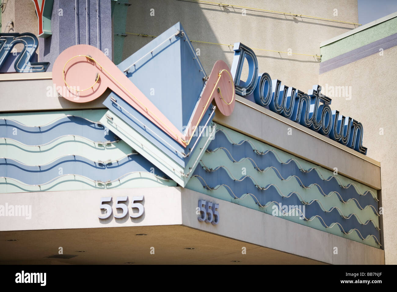 Downtown Movie Marquee in Ventura, California Stock Photo Alamy