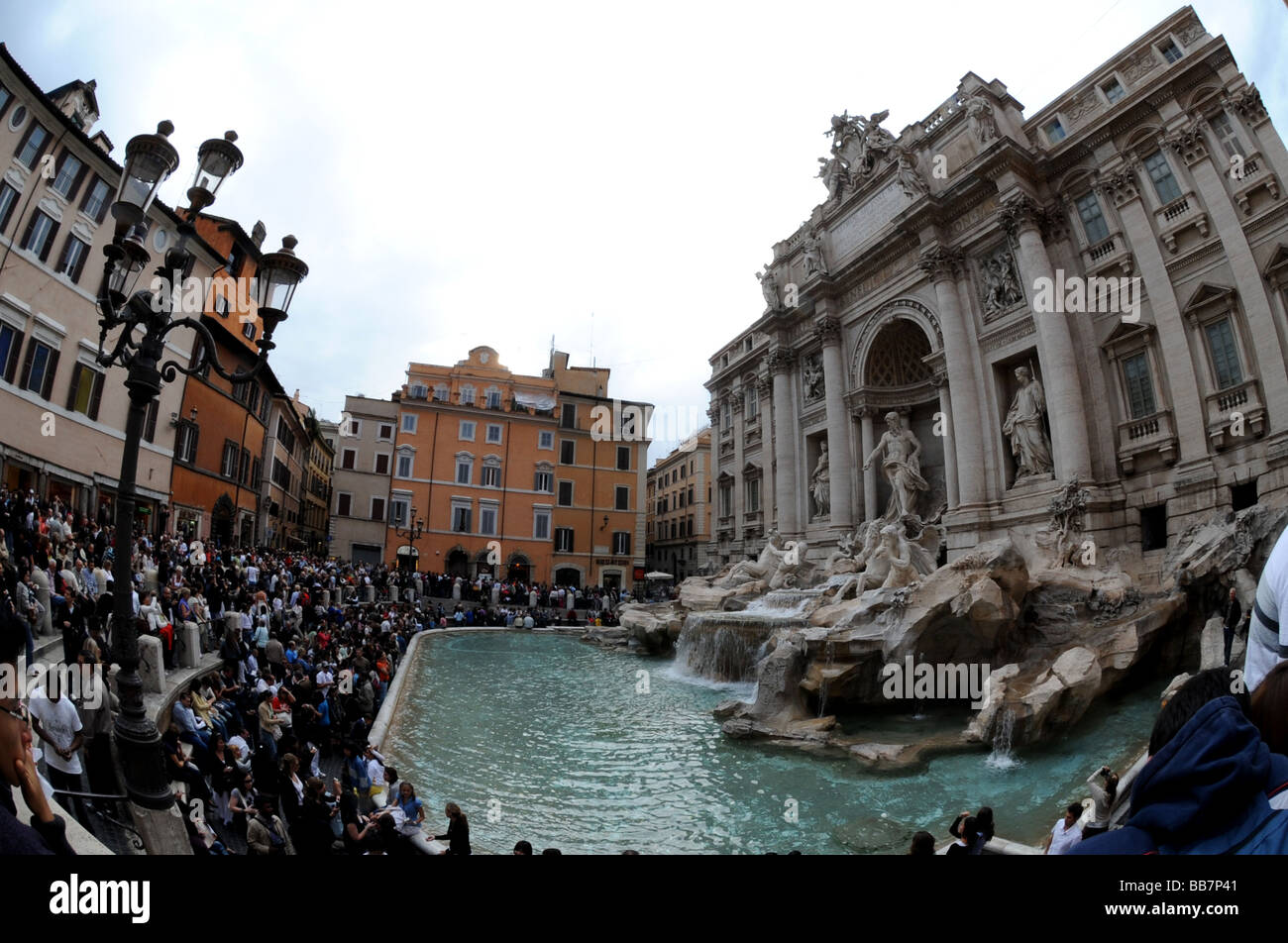 The Trevi Fountain in Rome Italy Stock Photo Alamy