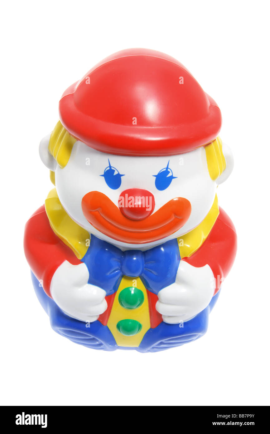 Roly Poly Toy Clown Stock Photo - Alamy
