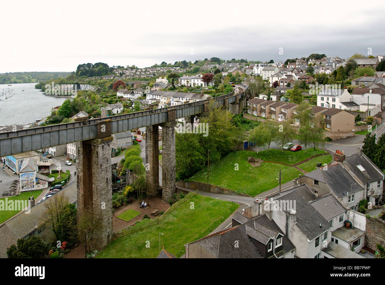 Saltash in cornwall,uk Stock Photo Alamy