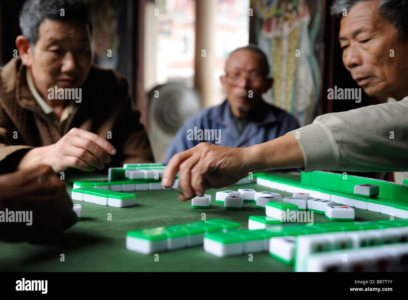 Mahjong Solitaire stock image. Image of chinese, asia - 100025657