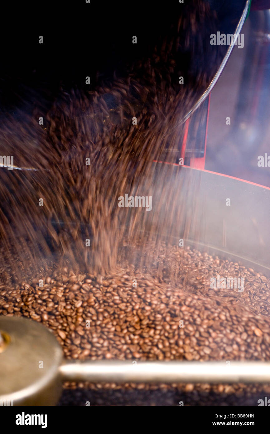 Andraschko Coffee Manufacturers, coffee roasters, Berlin, Germany Stock