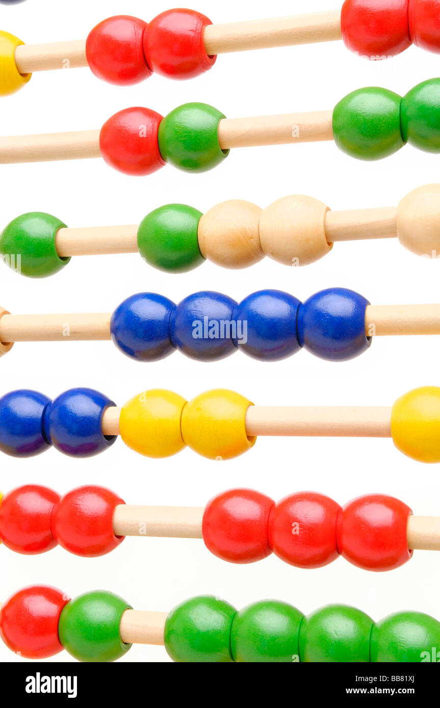 Abacus, counting frame Stock Photo