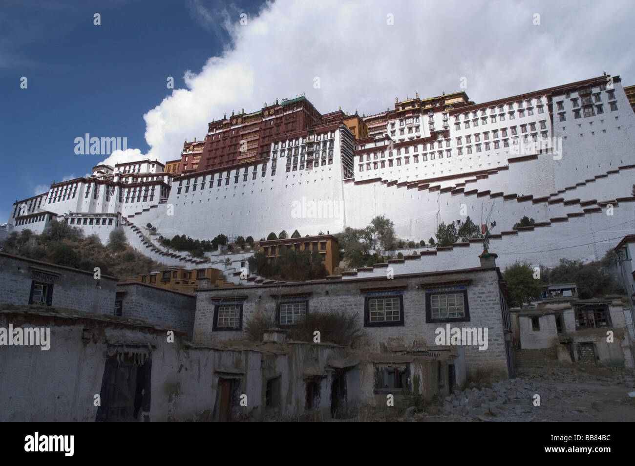 View of the Potala Palace, Lhasa, Tibet autonomous region, The People’s ...