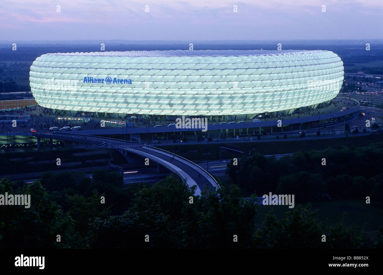 Allianz Arena, Munich, Bavaria, Germany, Europe Stock Photo