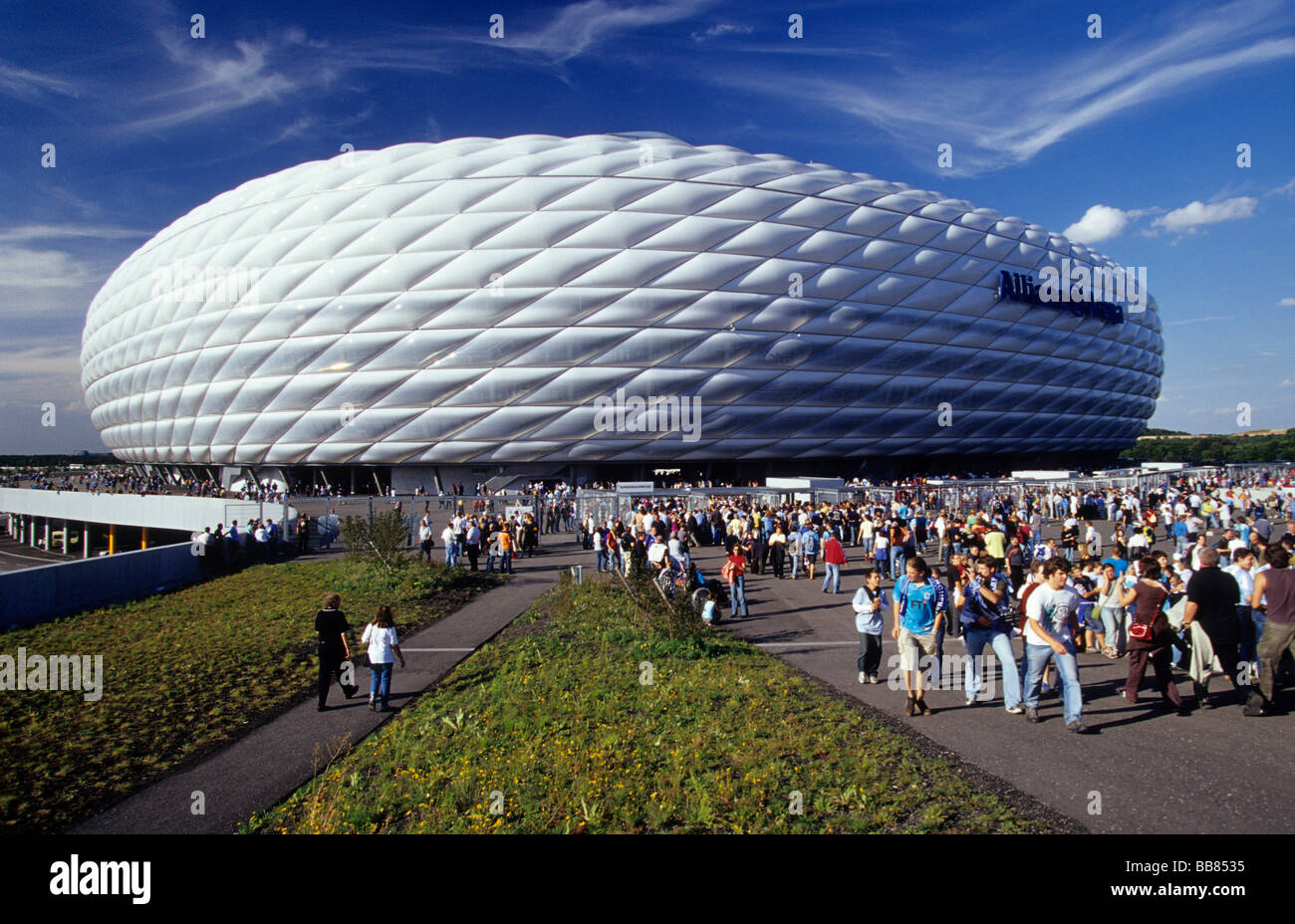 Allianz Arena, Munich, Bavaria, Germany, Europe Stock Photo