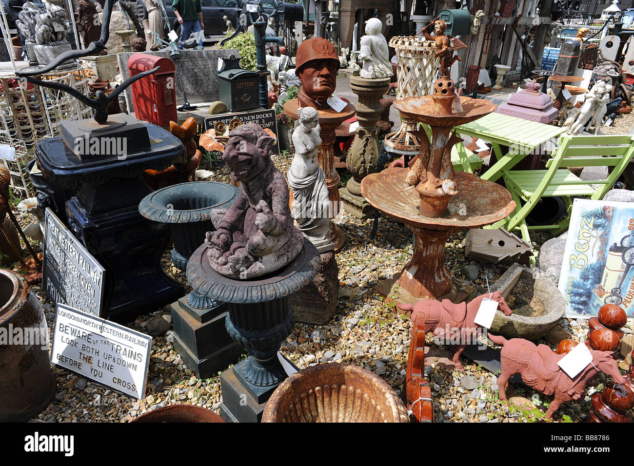 Wells Reclamation Yard Stock Photo Alamy