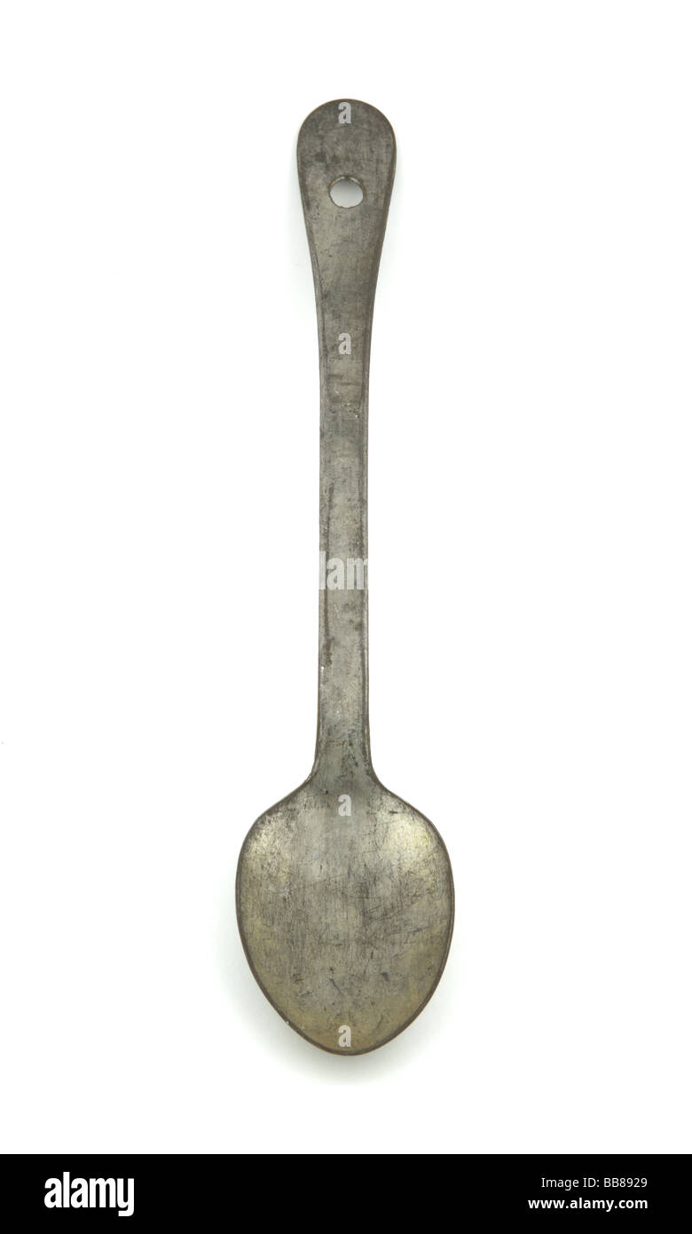 Large depression era spoon Stock Photo Alamy