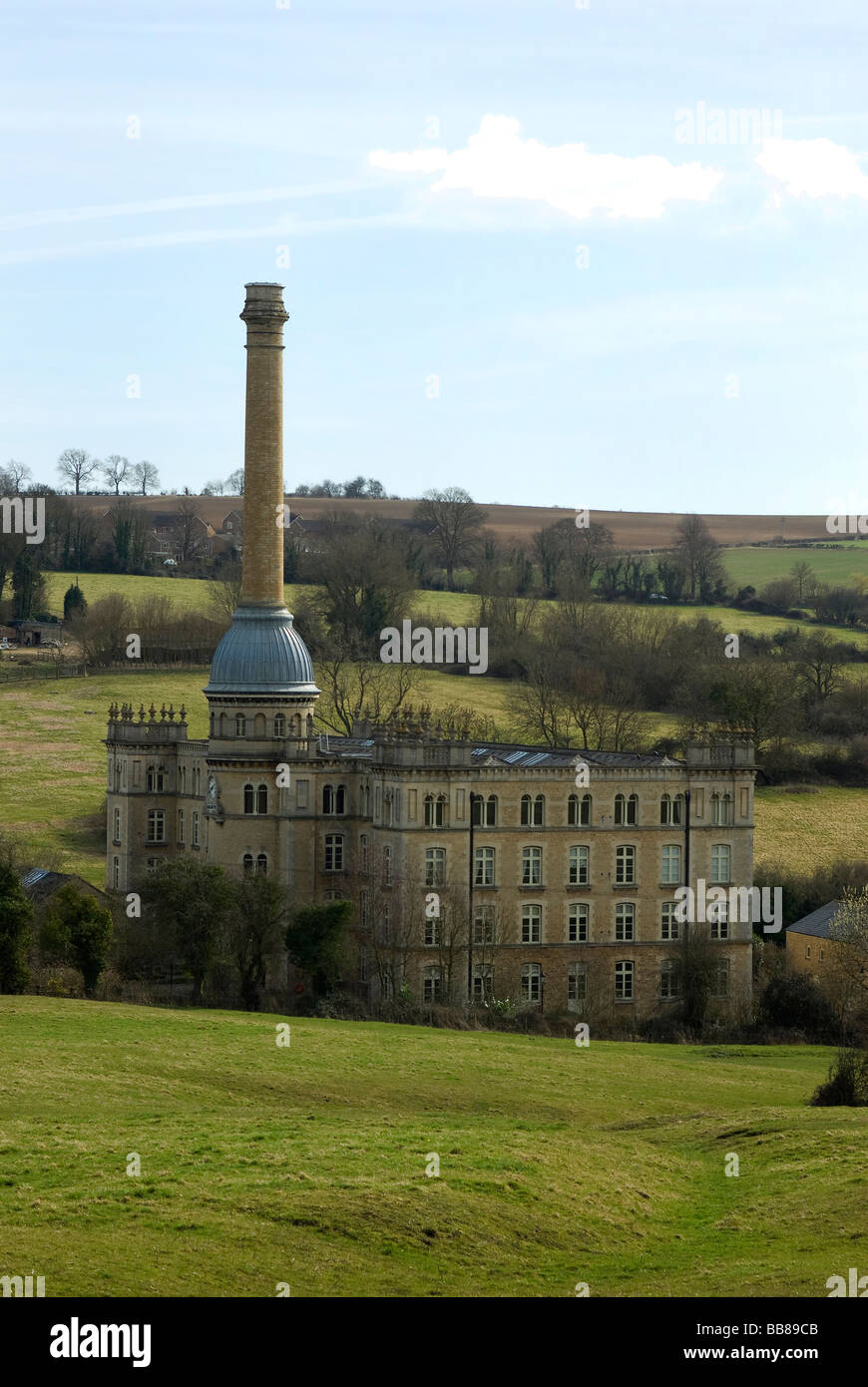 Victorian works mill, Chipping Norton, Oxfordshire, UK Stock Photo