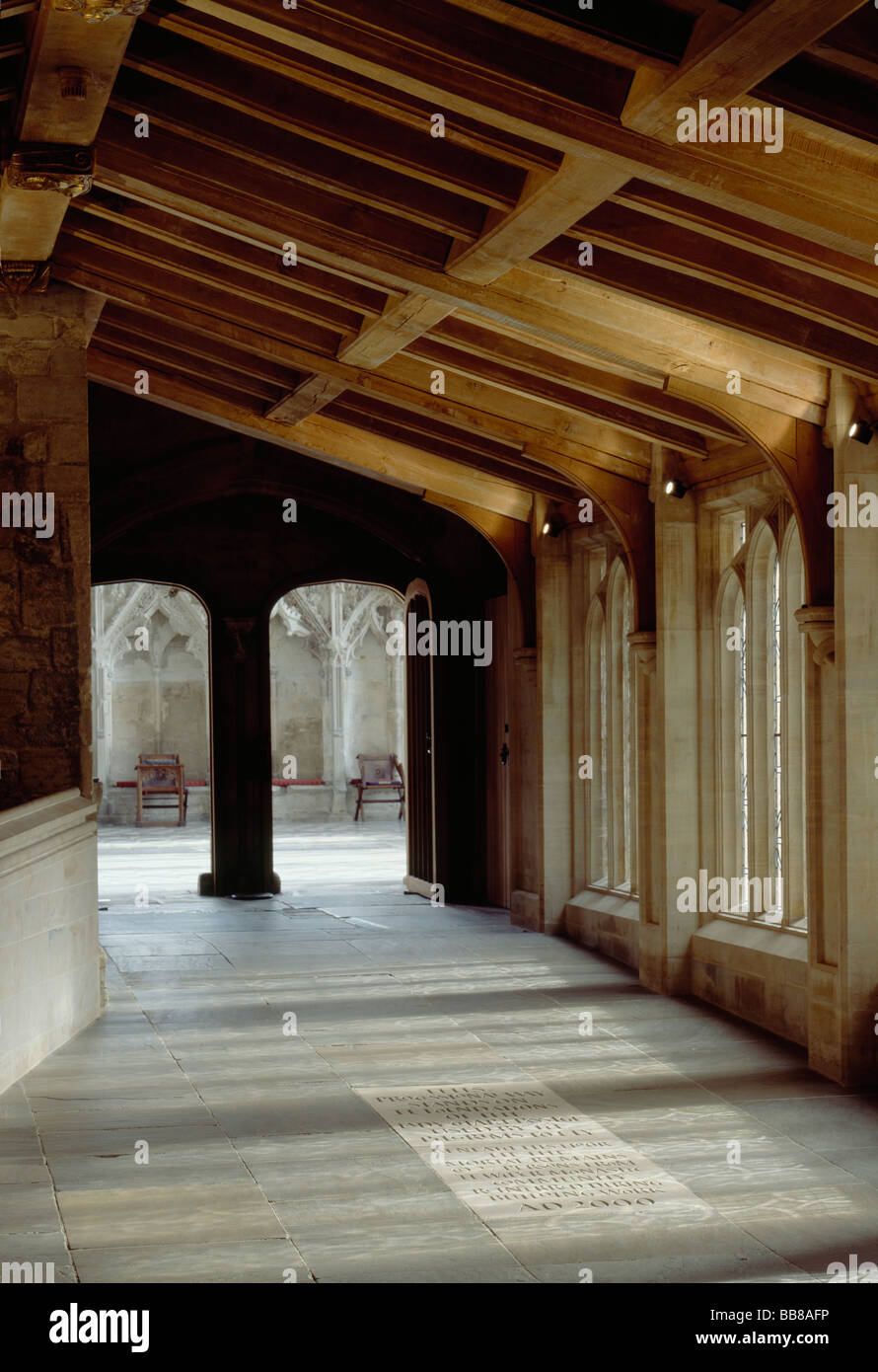 Ely Cathedral Processional Way Stock Photo