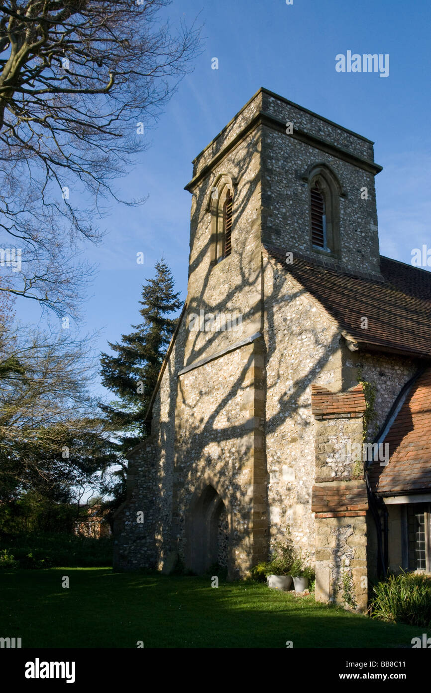 St. Mary’s parish church, Tatsfield, Surrey, England, UK Stock Photo ...