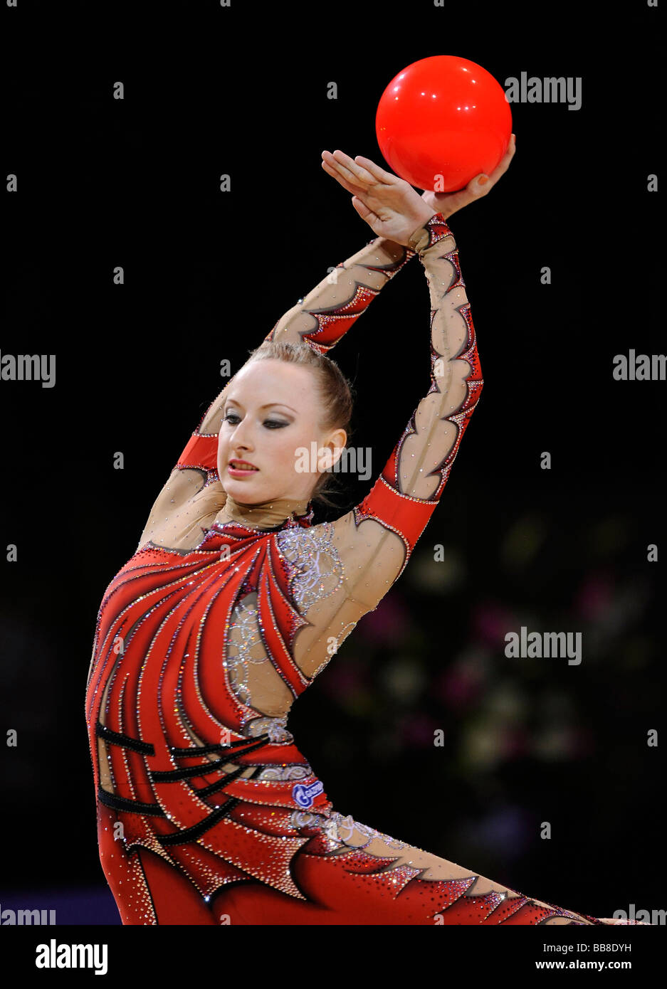 Vera SESINA, Sessina, Russia, Grand Prix of Rhythmic Gymnastics, Paris, France, Europe Stock Photo