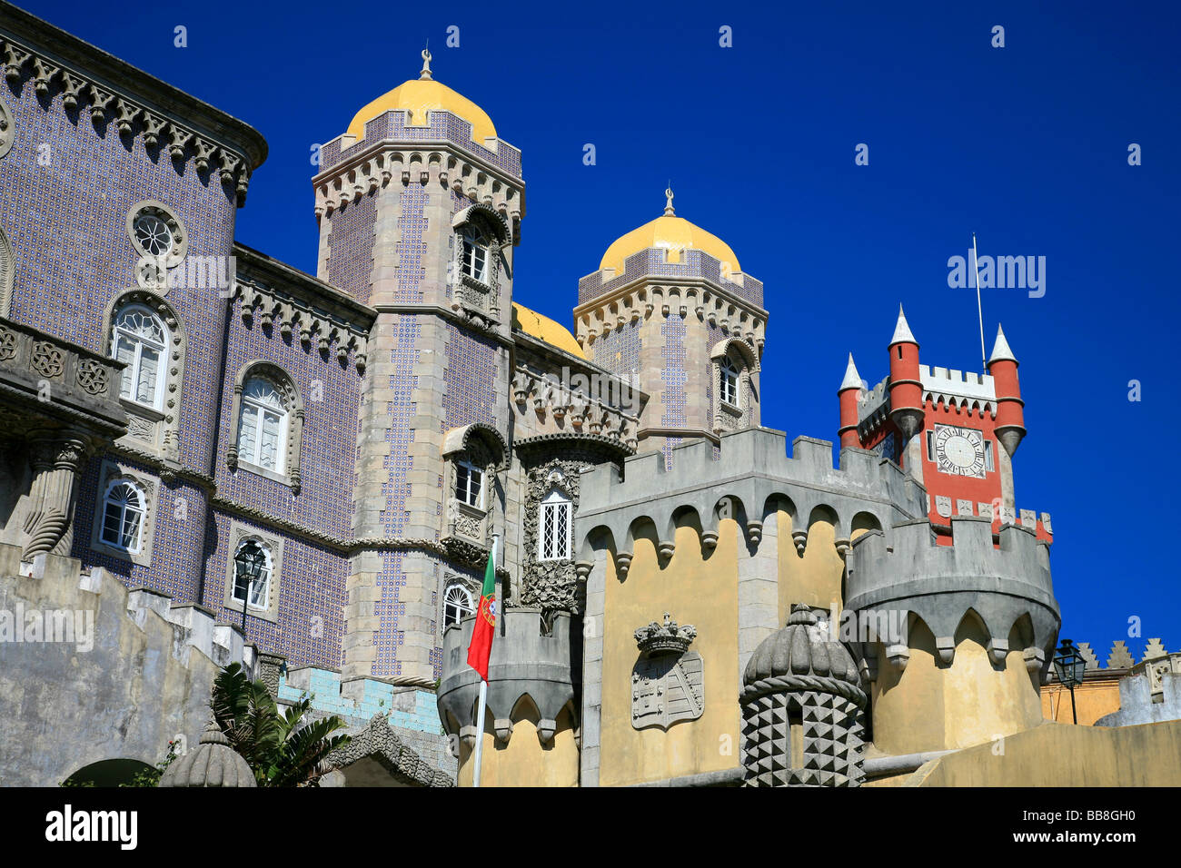 The Pena National Palace Stock Photo