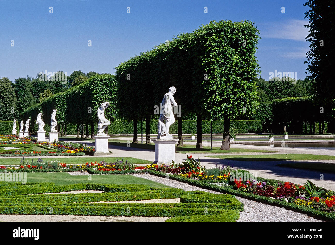 Herrenhaeuser Gardens, Grosser Garten, Large Garden, Herrenhaeuser