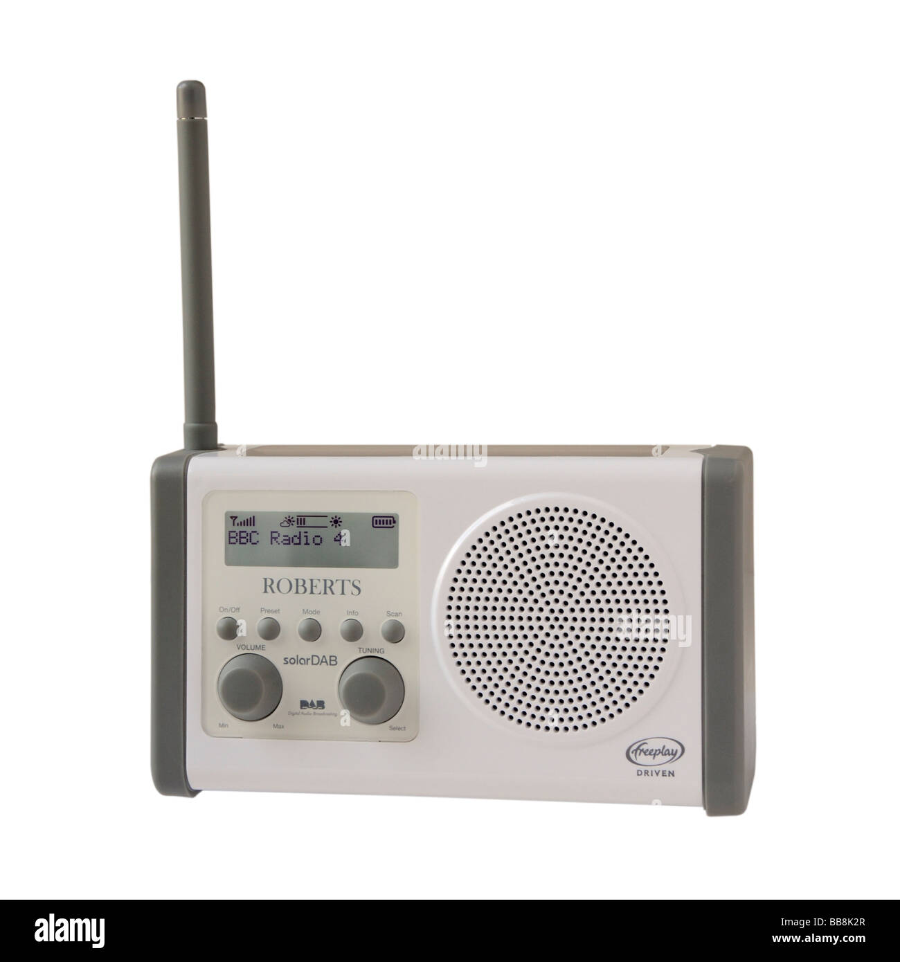A Roberts solarDAB digital radio Stock Photo Alamy