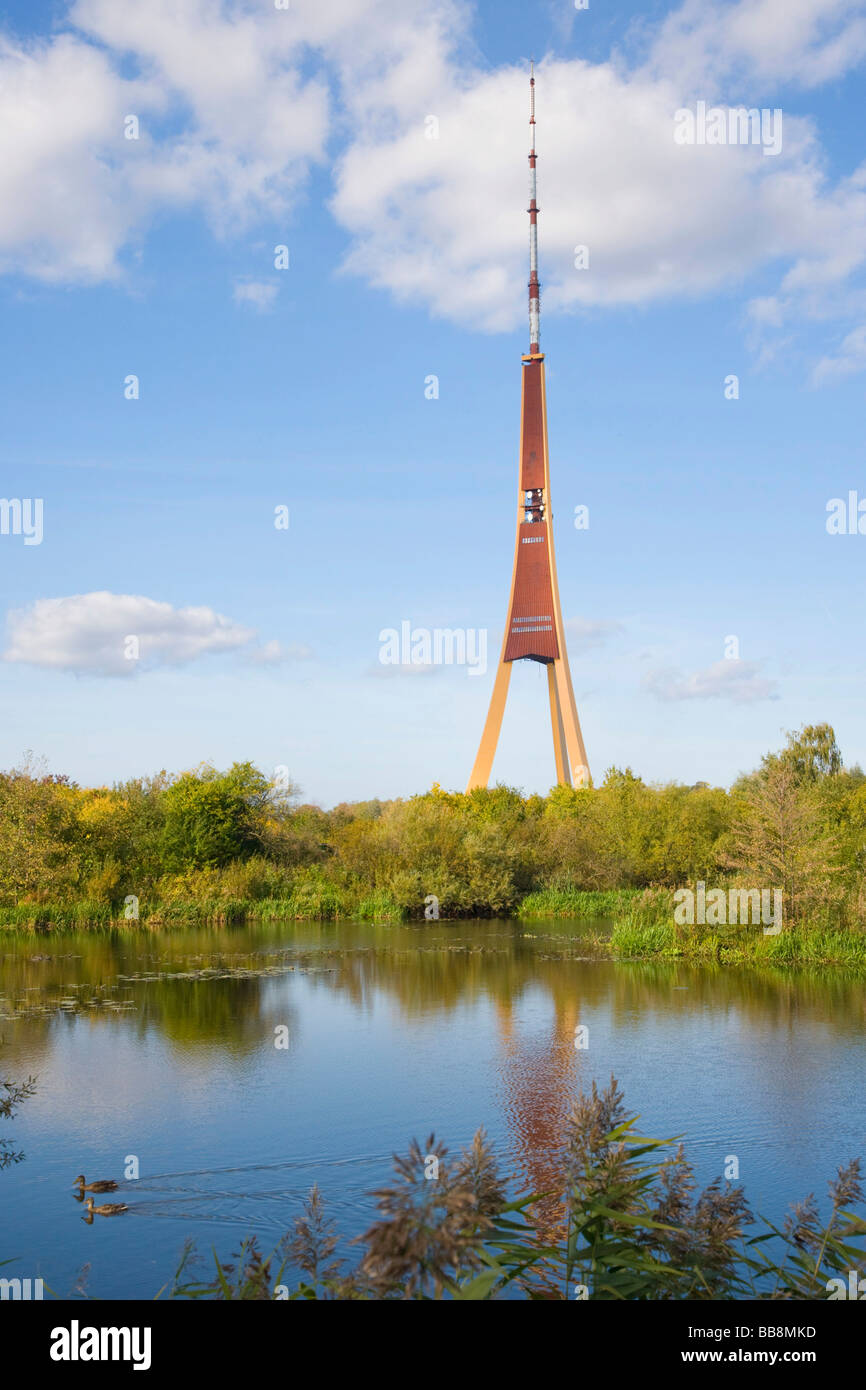 Riga Radio and Television Tower, Rigas Radio un Televizijas Tornis, Riga,  Latvia Stock Photo - Alamy