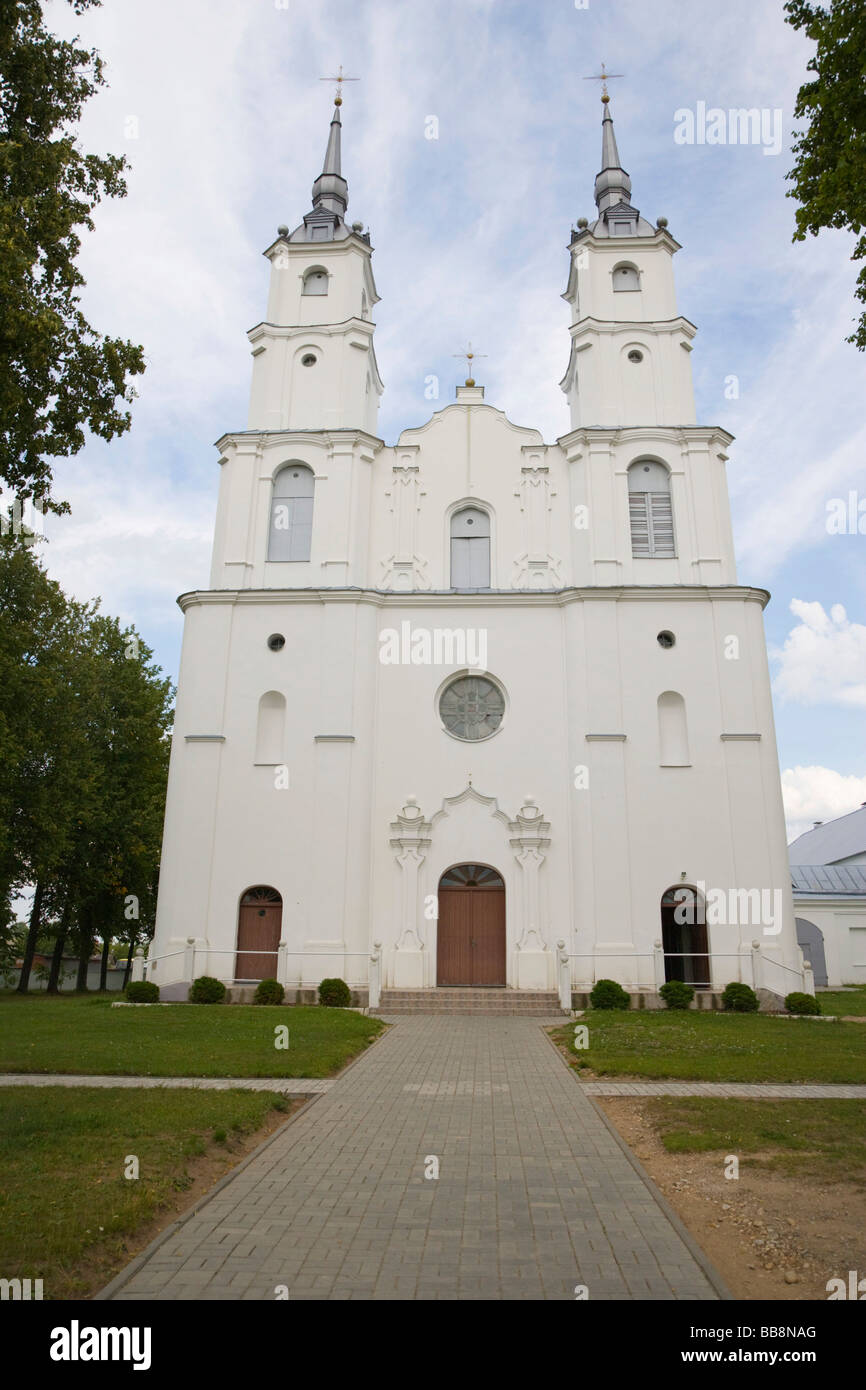 Vilanu Sv Mikela ercengela Romas katolu baznica, Vilani Roman Catholic Church, Vilani, Latgalia, Latvia Stock Photo