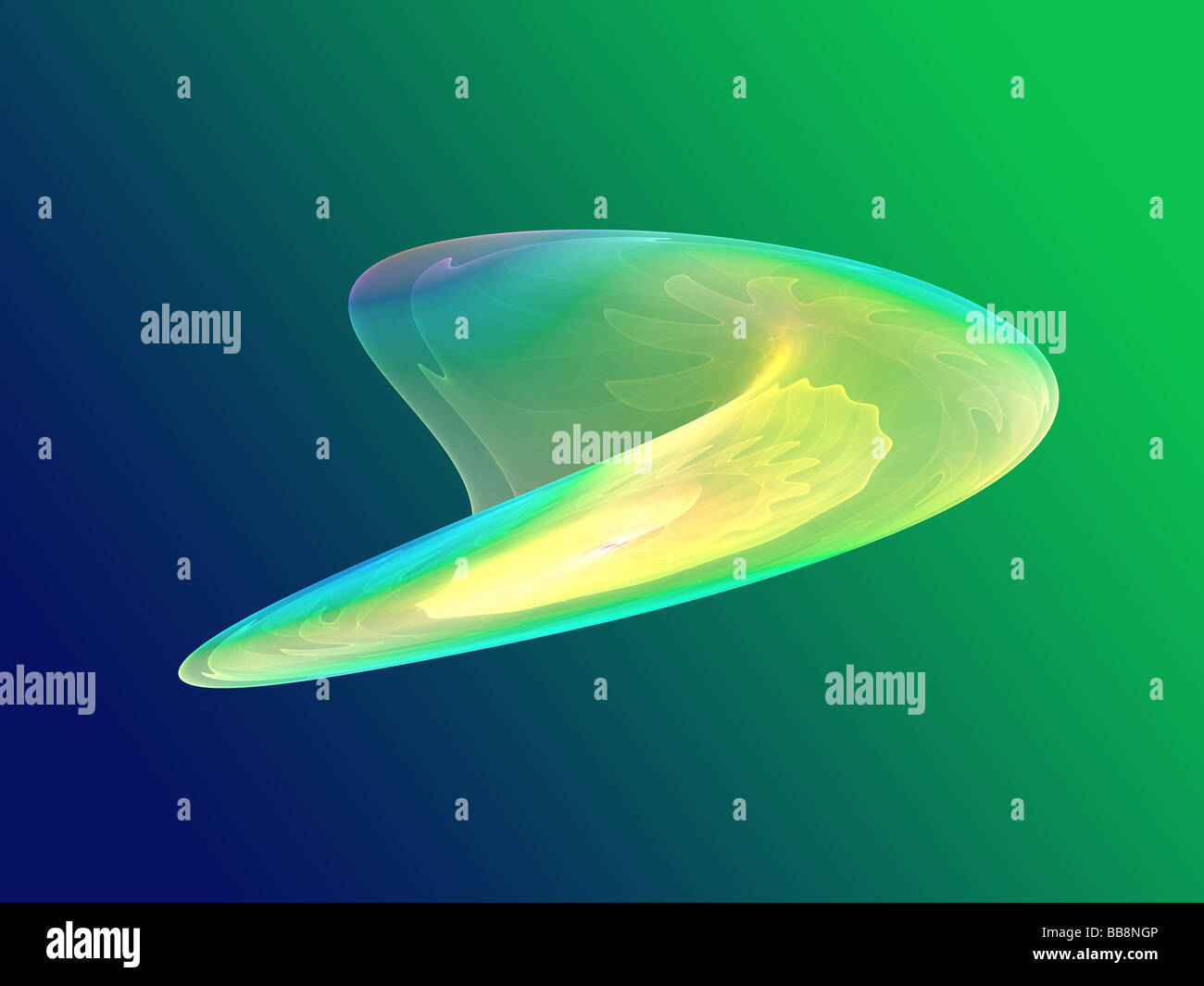 Abstract wallpaper illustration of wavy flowing energy and colors Stock ...
