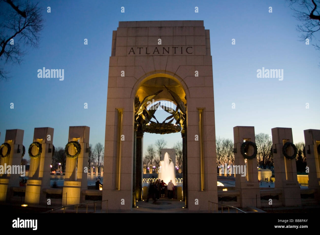 National World War II Memorial; Washington DC, USA Stock Photo - Alamy
