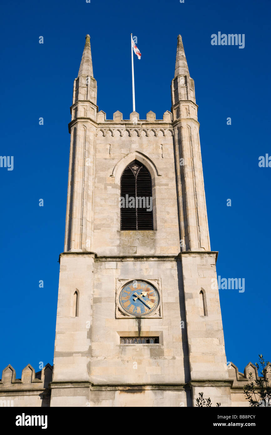 The Parish Church of St John The Baptist, High Street, Windsor, Berkshire, England, United Kingdom Stock Photo