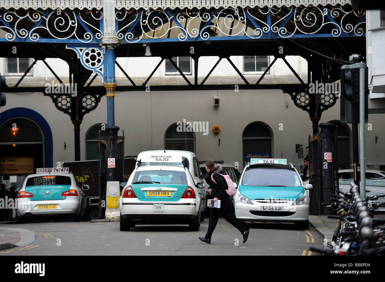 Brighton taxi cab hi-res stock photography and images - Alamy
