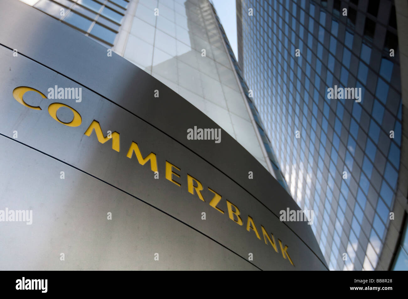 Commerzbank, Frankfurt, Hesse, Germany Stock Photo