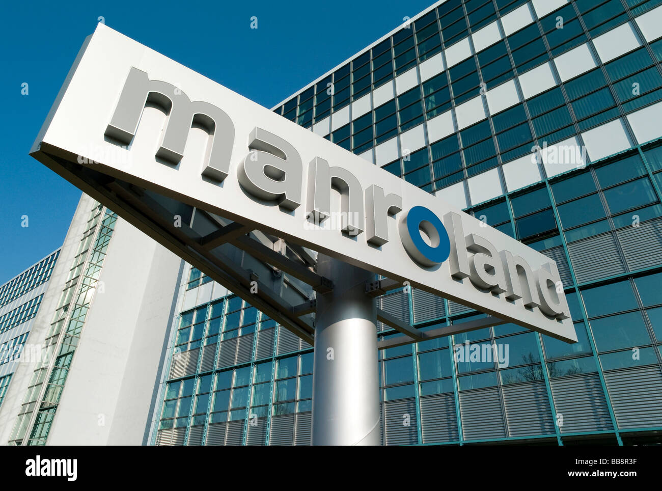 MAN Roland, manufacturer of printing systems, production facility in Offenbach, Senefelder Haus