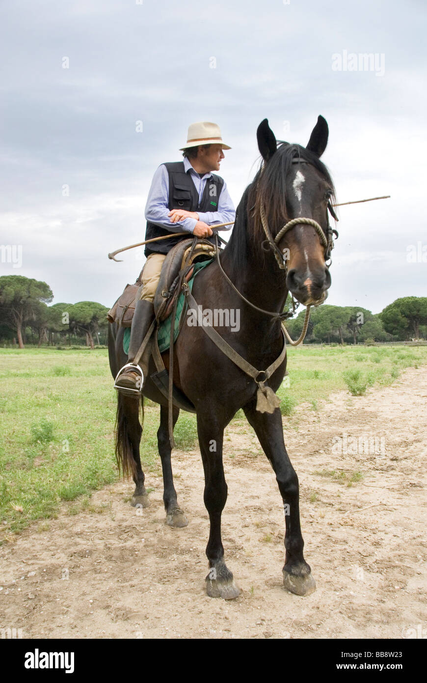 Stockman on horse hi-res stock photography and images - Alamy
