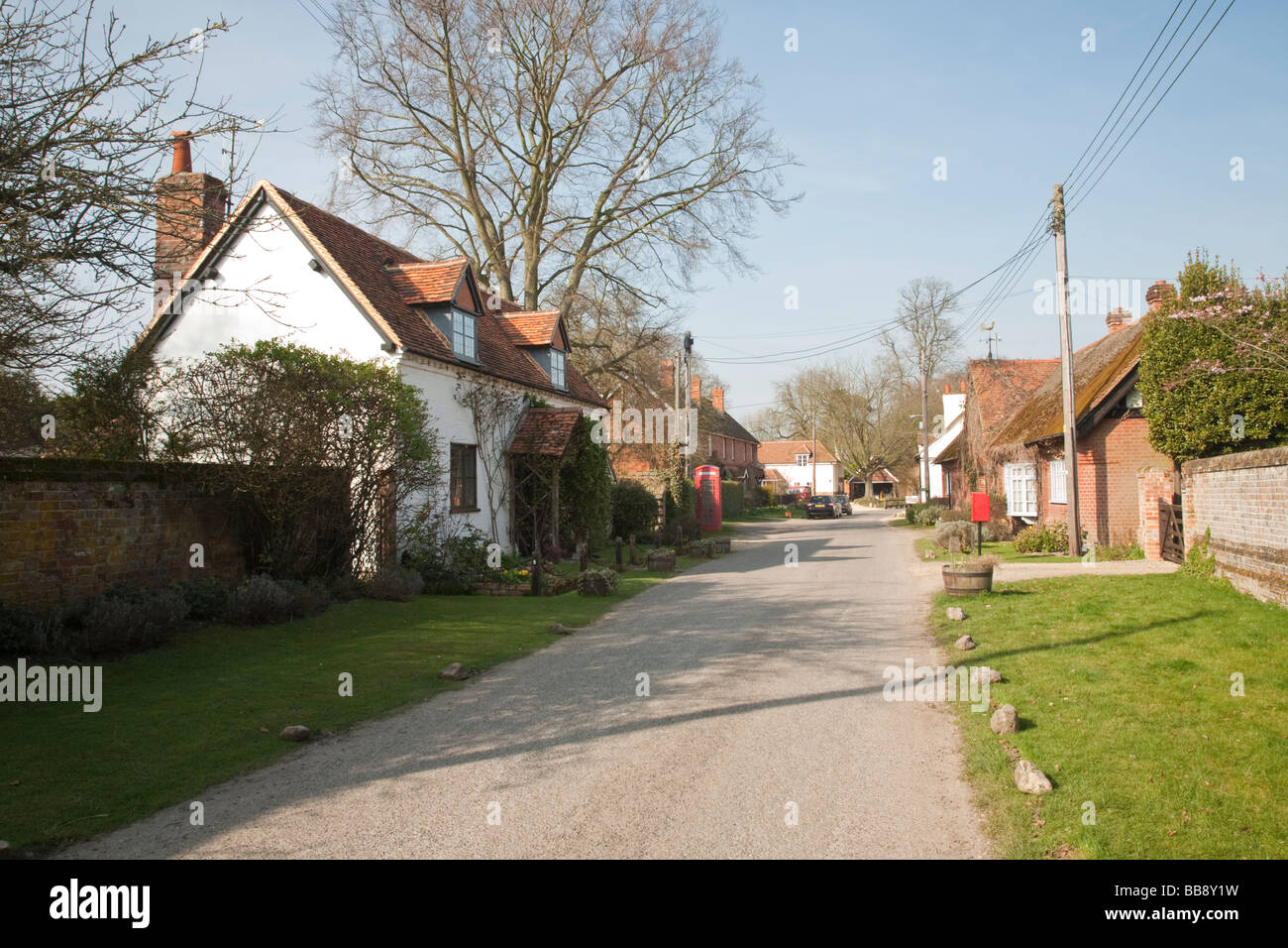 Village of North Stoke in Oxfordshire UK Stock Photo