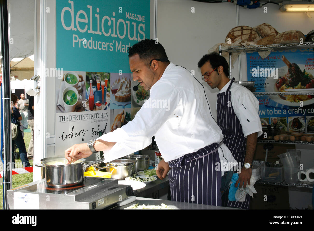 Michael Caines at the Taste of London Regents Park Stock Photo