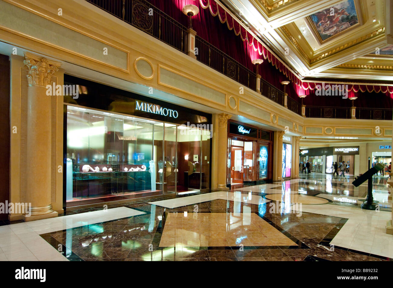 asia china Macau Venetian casino interior 2008 Stock Photo