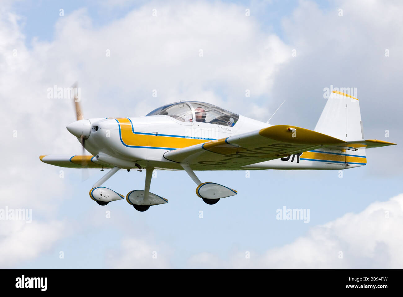 Vans RV-6A G-RVDR in flight at Breighton Airfield Stock Photo - Alamy