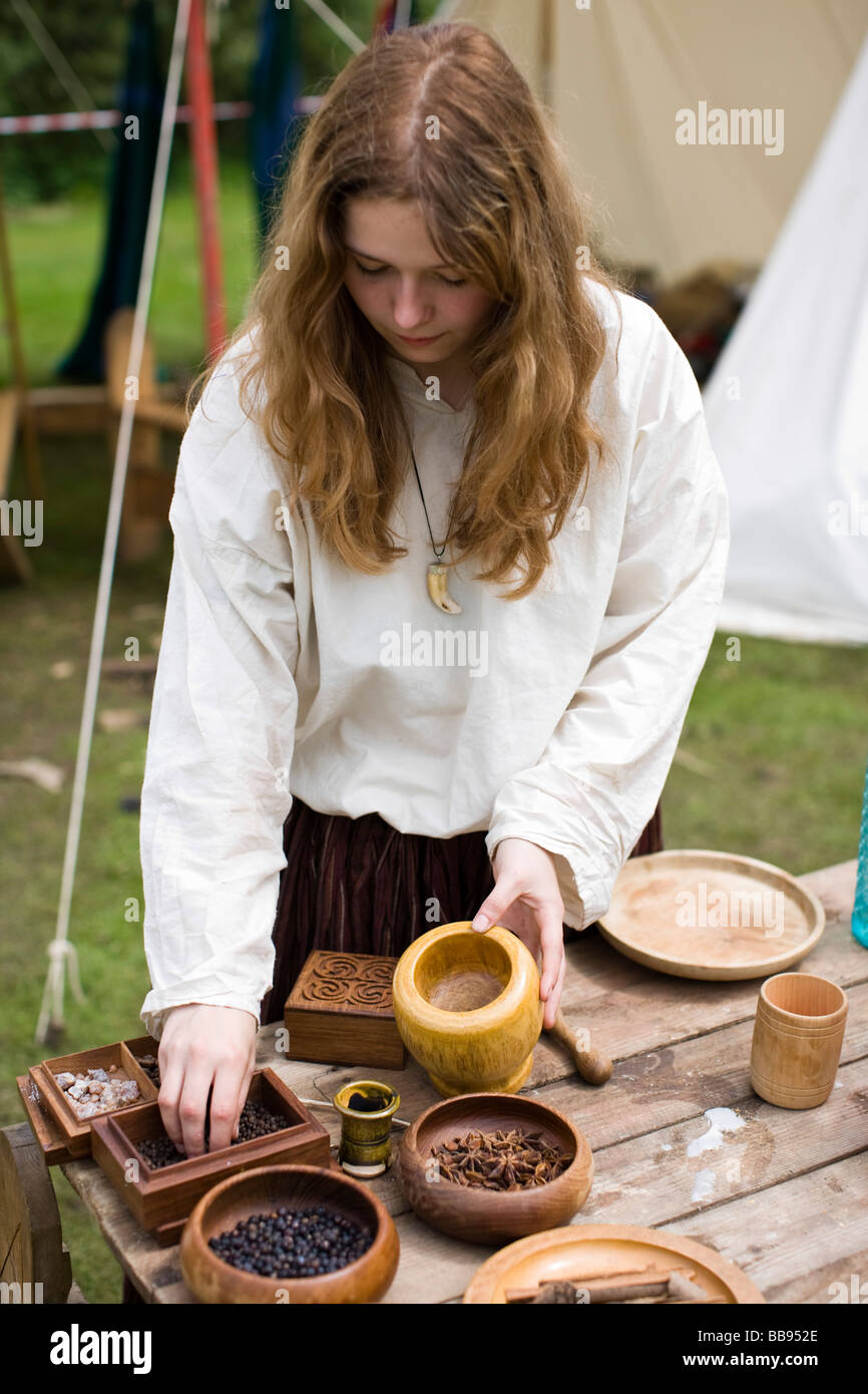 Tewkesbury Medieval Festival Stock Photo
