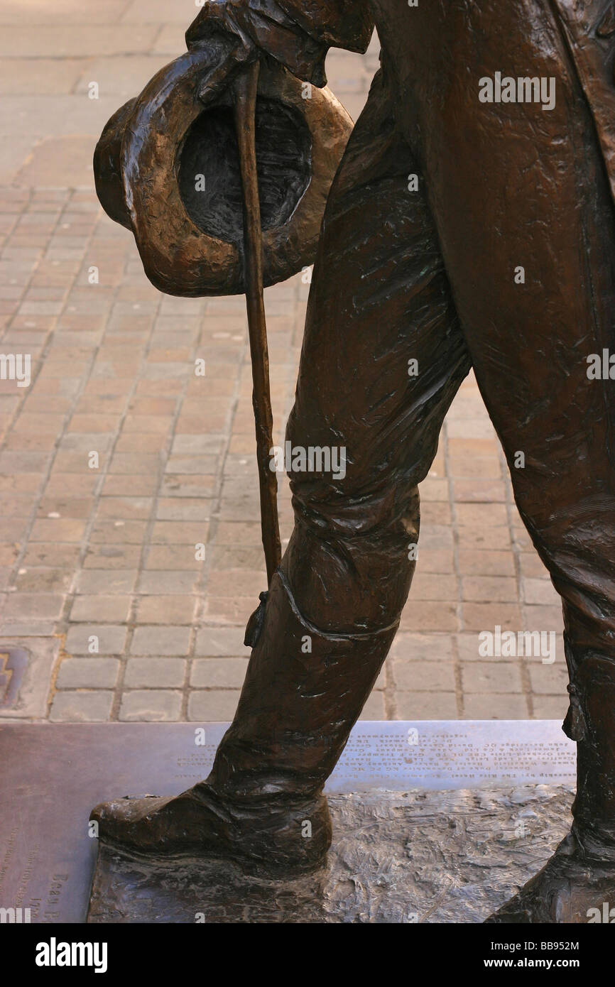 Beau Brummell statue Jermyn Street London UK Stock Photo