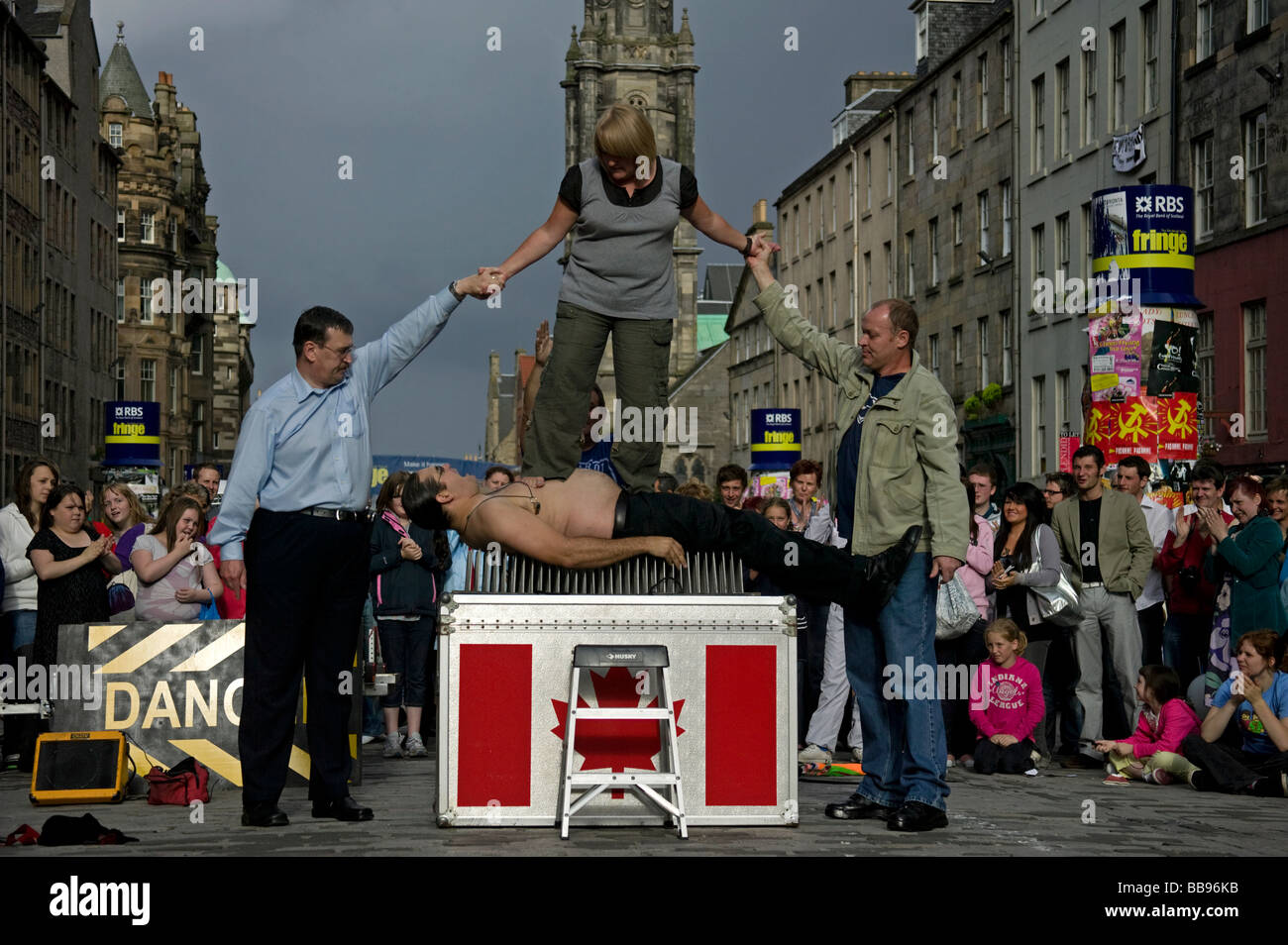 Lying on bed of nails hires stock photography and images Alamy