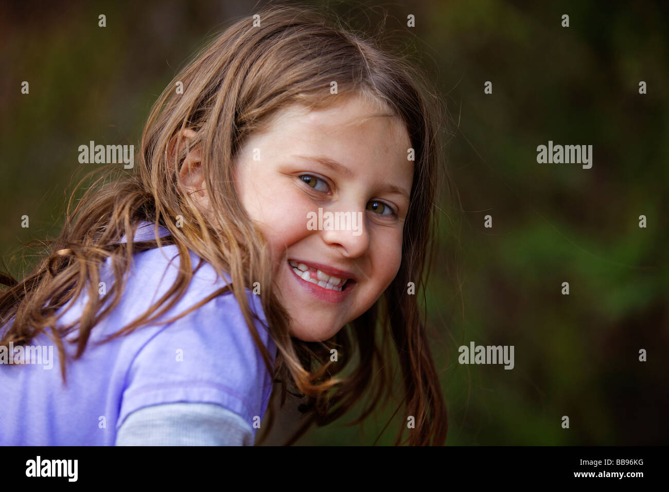6 year old girl posing hi-res stock photography and images - Alamy