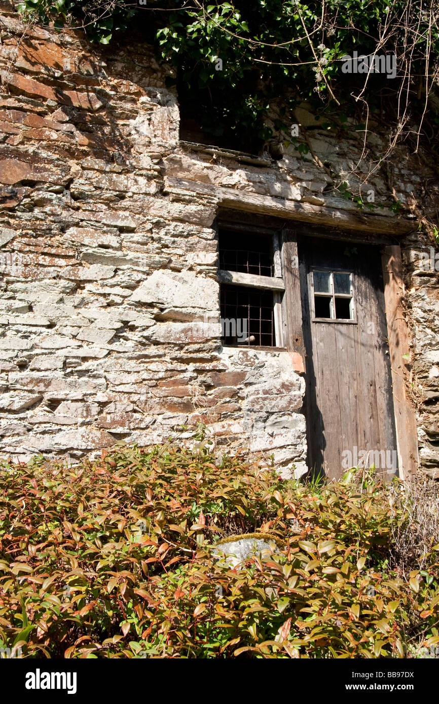 An old stone building. Stock Photo