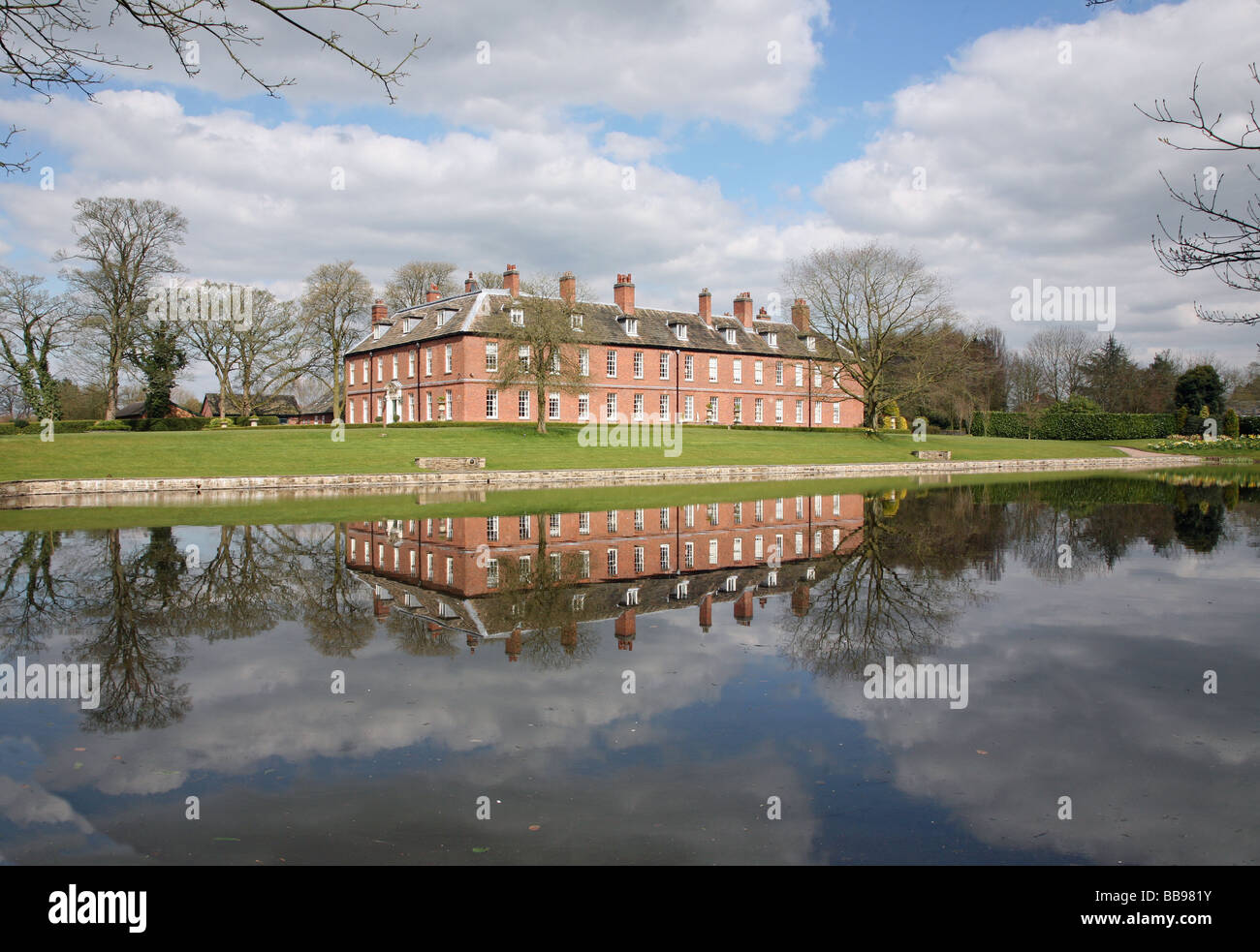Gawsworth New Hall, Gawsworth, Cheshire, England Stock Photo Alamy